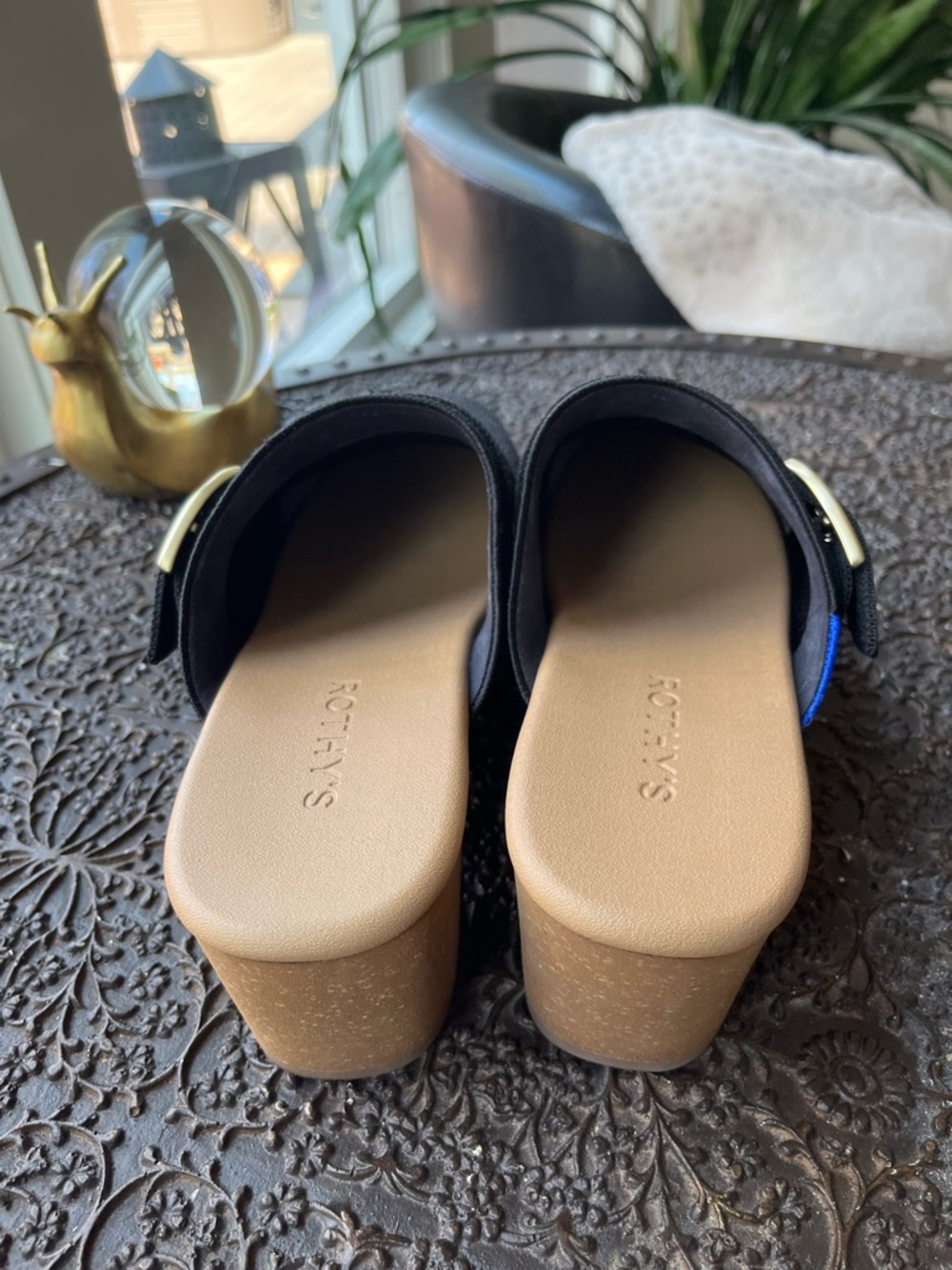 NEW ROTHY’S CLASSIC CLOGS IN BLACK 8 - Picture 8 of 9